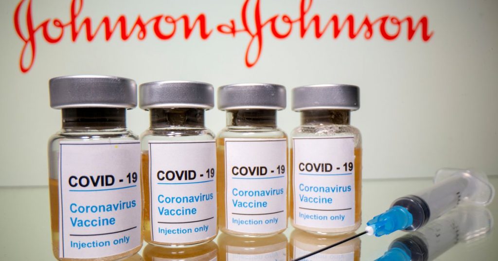 The United States is considering vaccinating with Johnson & Johnson doses this weekend